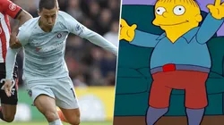 Foto de Eden Hazard, jugador de Chelsea.