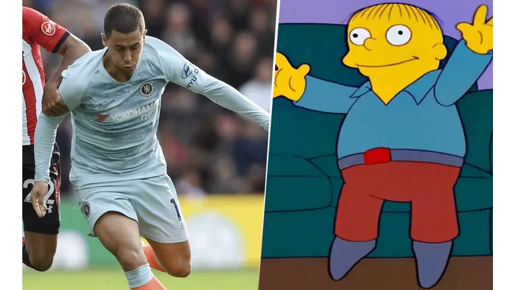 Foto de Eden Hazard, jugador de Chelsea.