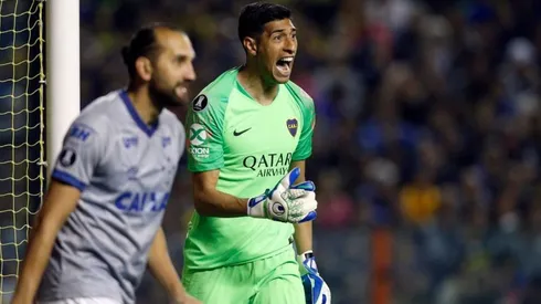LA ÚLTIMA. Esteban Andrada en la ida ante Cruzeiro por la Copa Libertadores 2018 (Foto: Getty).