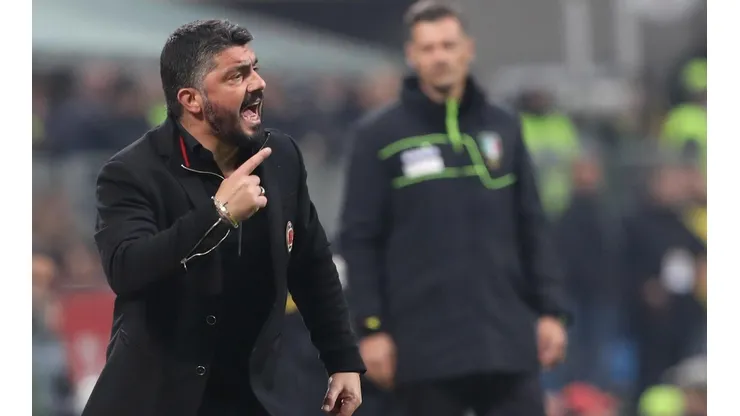 Foto de Gennaro Gattuso, entrenador de Milan.