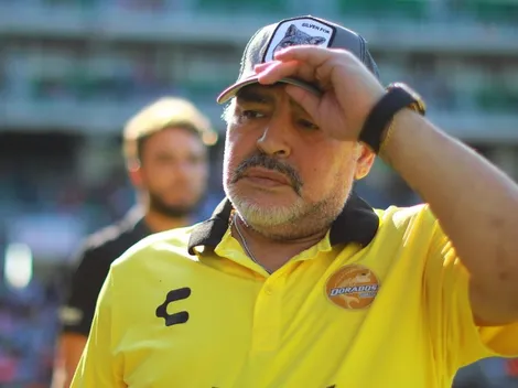 Diego Maradona destacó la calidad humana de Almeyda y Mohamed