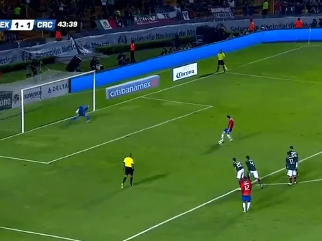 De penal con mucha tranquilidad, Ruiz vuelve a poner arriba a Costa Rica ante México