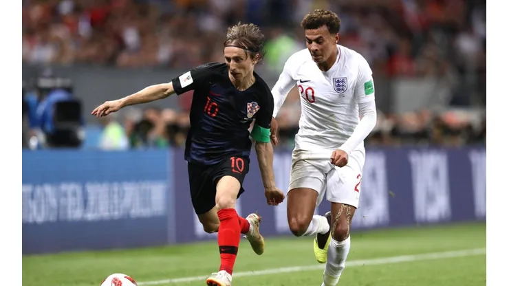 Croacia vs Inglaterra por la UEFA Nations League.