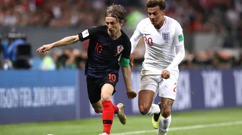 Croacia vs Inglaterra por la UEFA Nations League.