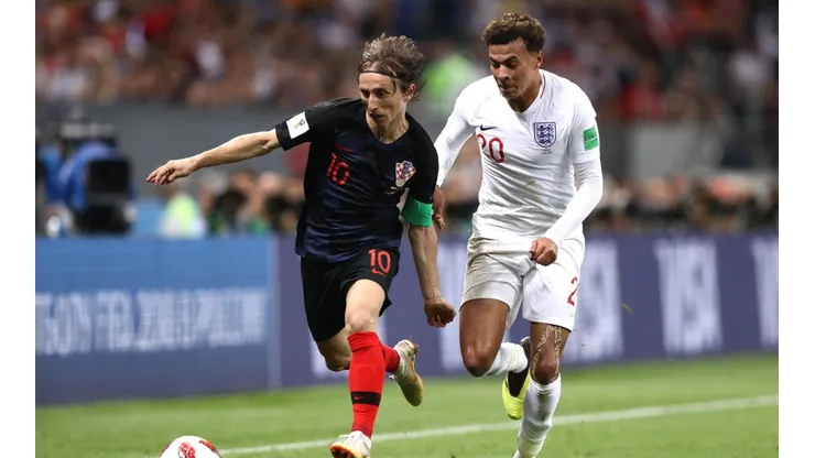 Croacia vs Inglaterra por la UEFA Nations League.