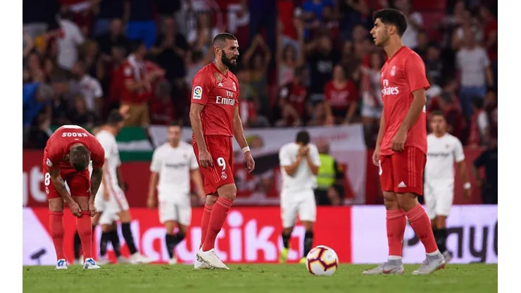 Foto de los jugadores de Real Madrid.