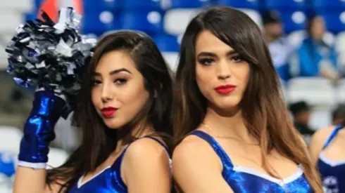Las porristas de los Rayados se lucieron nuevamente.