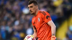 EN LA BOMBONERA. Franco Armani en el Superclásico con River ante Boca (Foto: Getty).