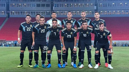 Argentina vs Irak (Foto: Internet)