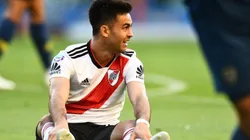 Pity Martínez tras el Superclásico ante Boca.