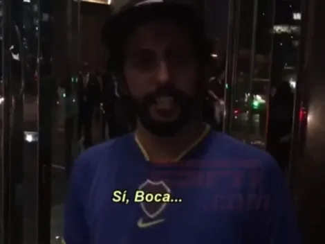 El hincha árabe de Boca y fanático de Riquelme que trolleó a River con el descenso y se hizo viral