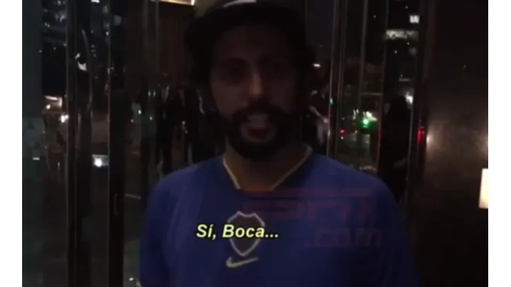 El hincha árabe de Boca y fanático de Riquelme que trolleó a River con el descenso y se hizo viral