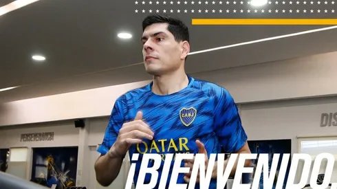 Lampe, presentado en Boca.