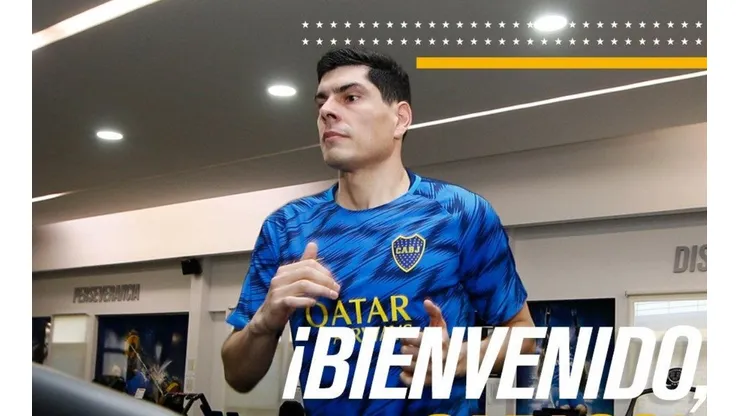 Lampe, presentado en Boca.