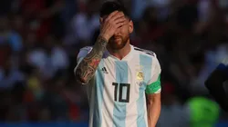 "Son pocas las fotos de Messi sonriendo en el seleccionado argentino"