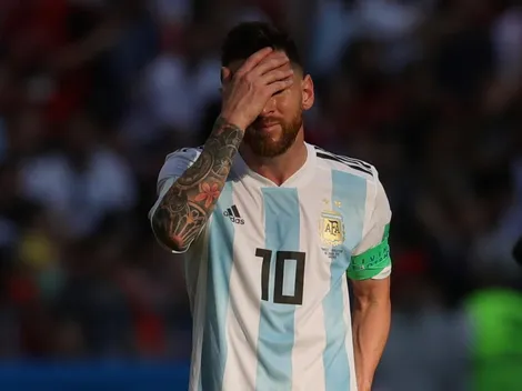 "Son pocas las fotos de Messi sonriendo en el seleccionado argentino"