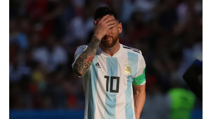 "Son pocas las fotos de Messi sonriendo en el seleccionado argentino"