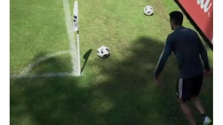 Raúl en Modo Dios: gol olímpico de Jiménez en el entrenamiento de México