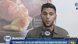 A Magallán le preguntaron por una posible final con River y no quiso saber nada