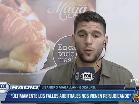 A Magallán le preguntaron por una posible final con River y no quiso saber nada