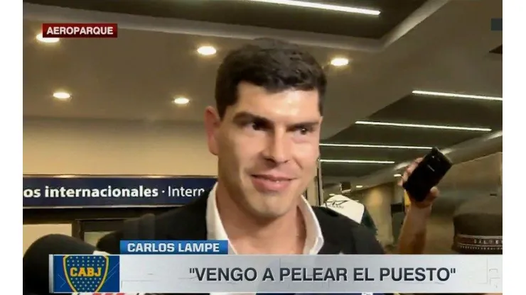 Lampe llegó a Argentina y tardó 10 segundos en que todo River lo odie y en Boca lo amen