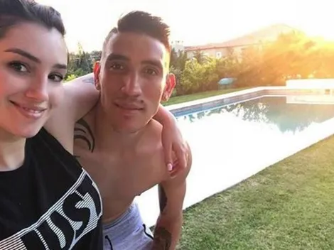 El enigmático mensaje de la novia de Ricardo Centurión después del partido entre Racing y Boca