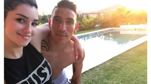 El enigmático mensaje de la novia de Ricardo Centurión después del partido entre Racing y Boca