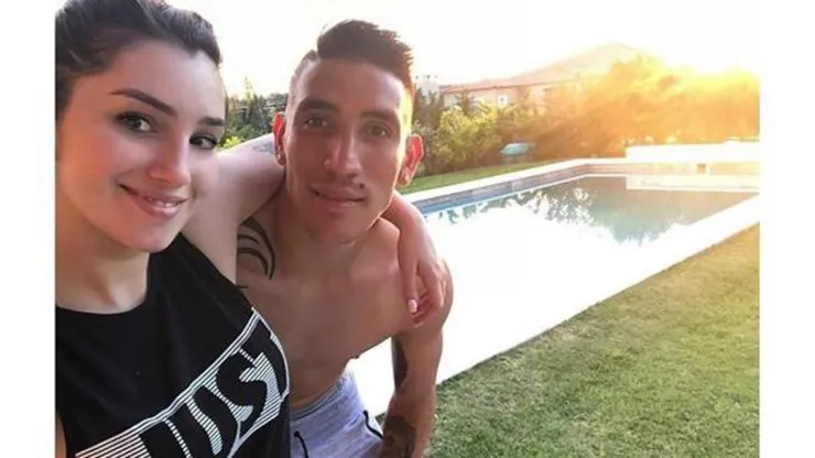El enigmático mensaje de la novia de Ricardo Centurión después del partido entre Racing y Boca
