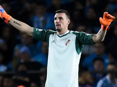 Franco Armani eligió su mejor atajada en River