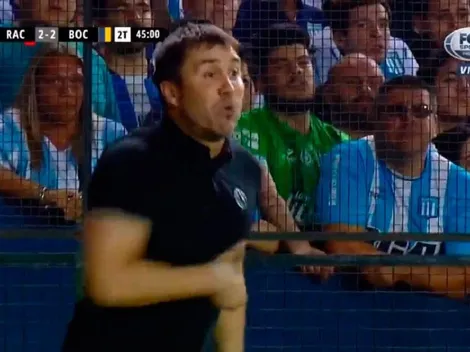 Coudet hizo papelones cuando lo echaron y le dijo a los árbitros que "son de Boca"