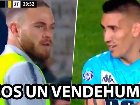 Centurión entró a hacer lío y a Nandez se le salió la cadena: "Sos un vendehumo"