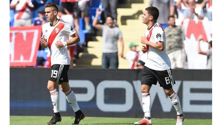 Los colombianos de River, determinantes.