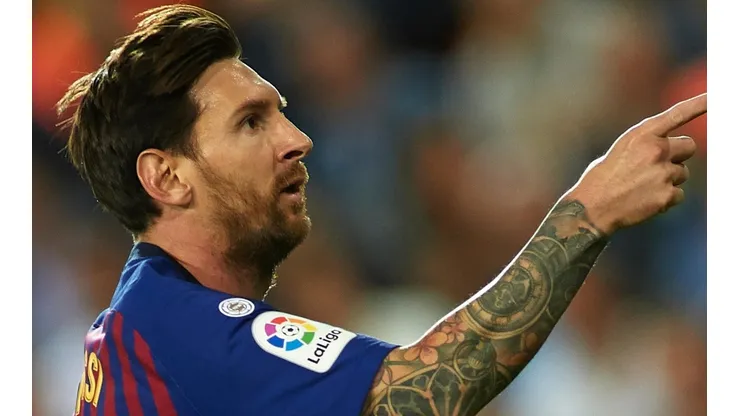 Lionel Messi anotó el empate del Barcelona