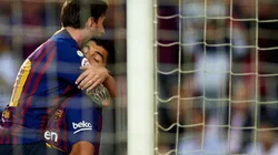 Messi le dio el gol del empate al Barcelona