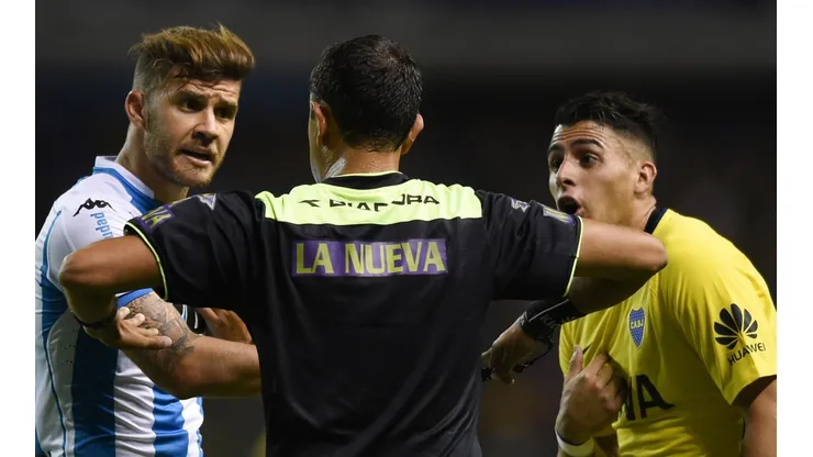 Racing vs Boca por la Superliga Argentina.
