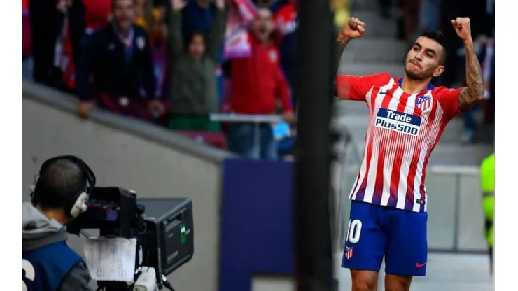 Con un golazo de Ángel Correa el Atlético Madrid es líder de LaLiga