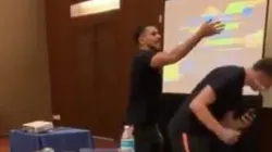 Marchesín hizo guerra en la comida del América, Henry Martin lo trolleó y él lo acusó de bullying