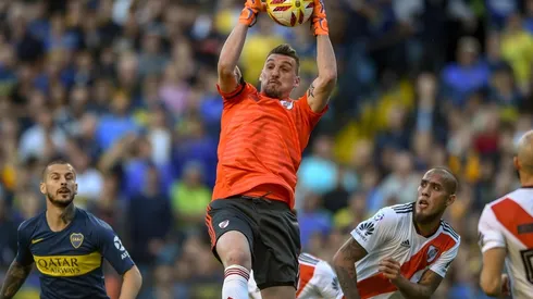 Armani presumió de la admiración que le tienen los hinchas de Boca