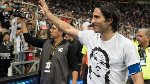 De Nigris no ocultó su bronca con el árbitro.