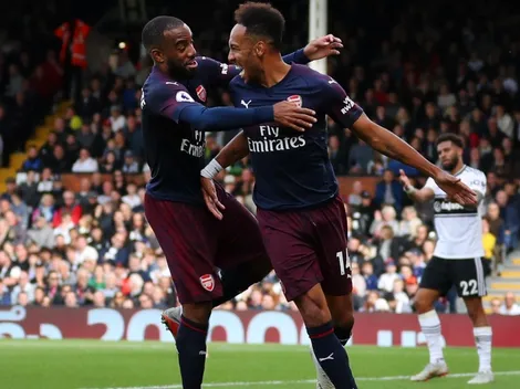 Los artilleros de Arsenal acabaron con Fulham