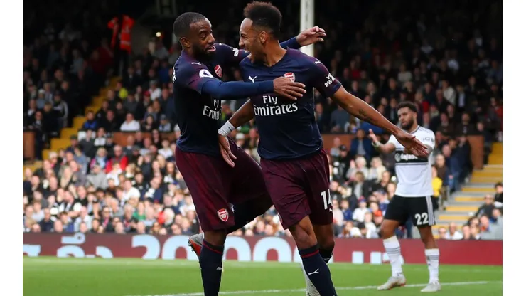 Los artilleros de Arsenal acabaron con Fulham