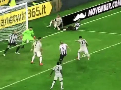 El arquero de Udinese le paró un misil a Mario Mandžukić