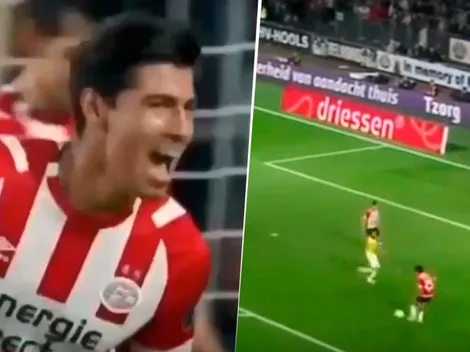 Cómo está el Guti: el exquisito gol de primera de Erick Gutiérrez con PSV