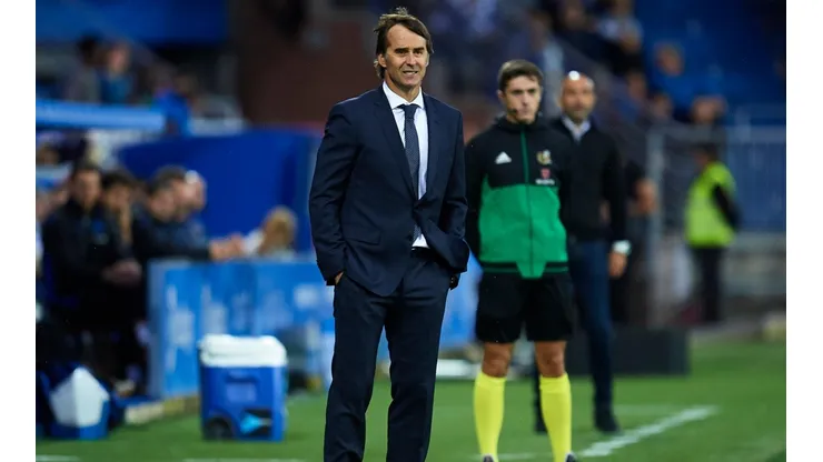 Foto de Lopetegui, entrenador de Real Madrid.