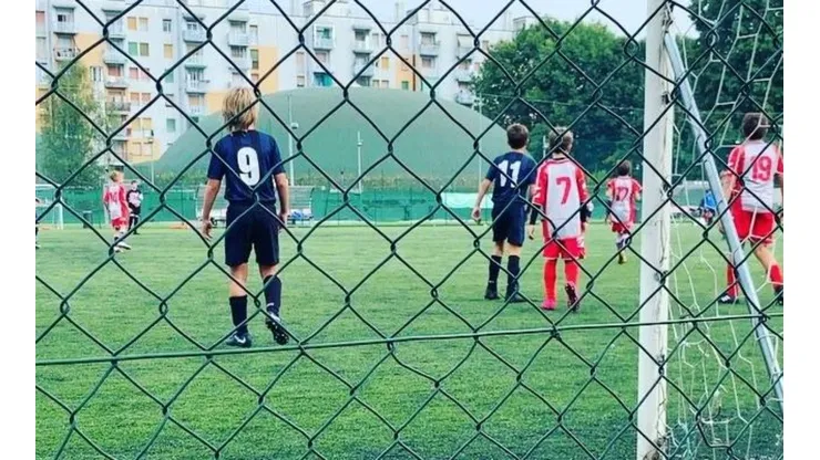 Foto del hijo de Wanda Nara y Maxi Lopez.