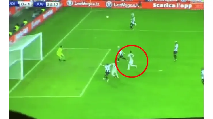 Gol de Rodrigo Bentancur, jugador de Juventus.
