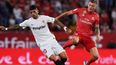 Foto de Banega, jugador de Sevilla.