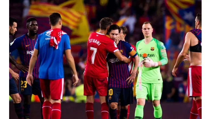 Stuani, el goleador que le arrebató el puesto a Messi.