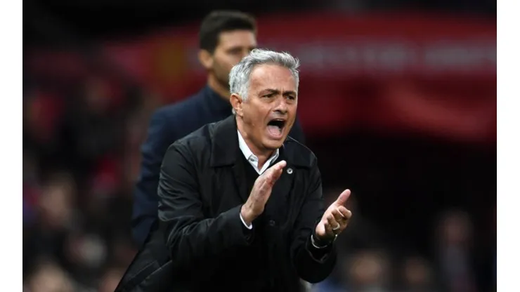 José Mourinho durante una derrota de su equipo.