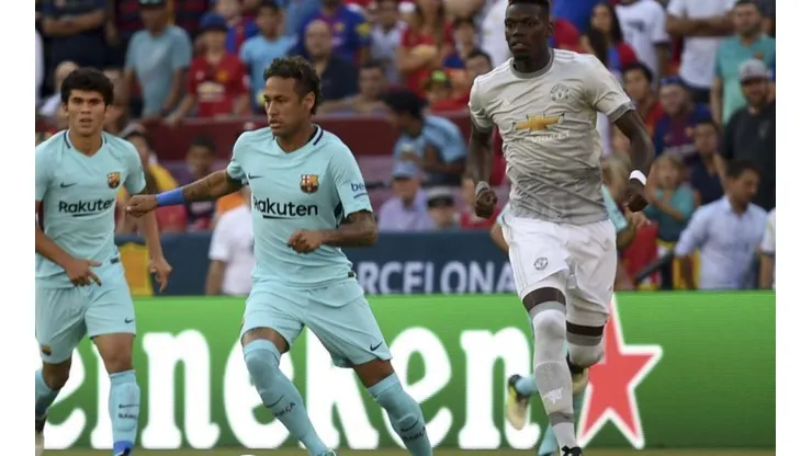 Neymar habría hablado con Paul Pogba para convencerlo de ir al PSG